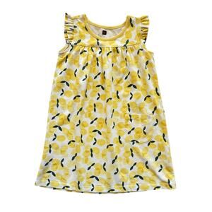 Tea Collection Italy Lemons Pocket Dress Size 5